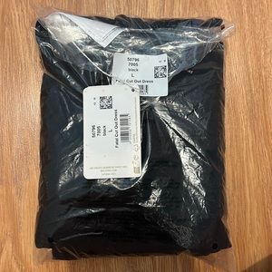 Wolford Fatal Cut Out Dress. Black. Large